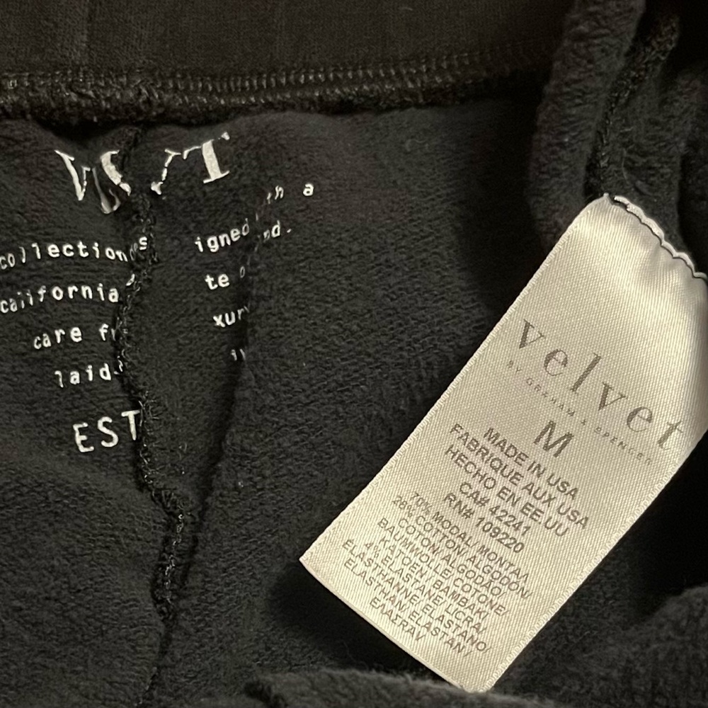 Velvet By Graham and Spencer Dior Stripped Jogger Pants Medium - Picture 8 of 10